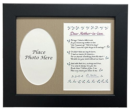 picture frame with poem