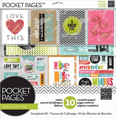 pocket pages scrapbook page kit