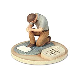 praying man sculpture