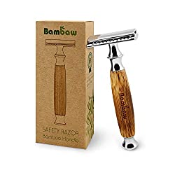 razor with bamboo handle