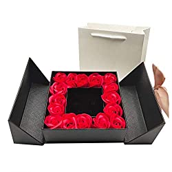 rose flowers gift box