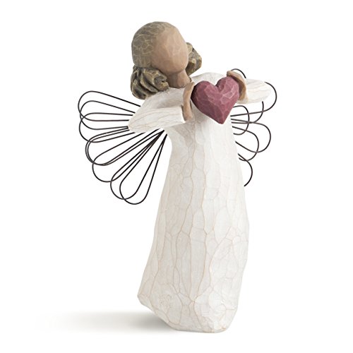 sculpted angel figurine