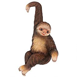 sloth hanging statue