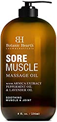 sore muscle massage oil