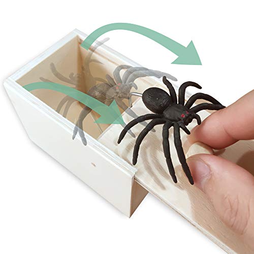 spider prank box