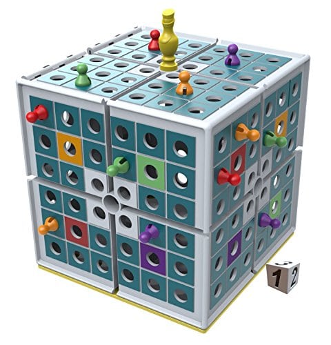 squashed 3d board game