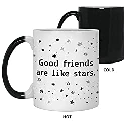 stars heat sensitive mug