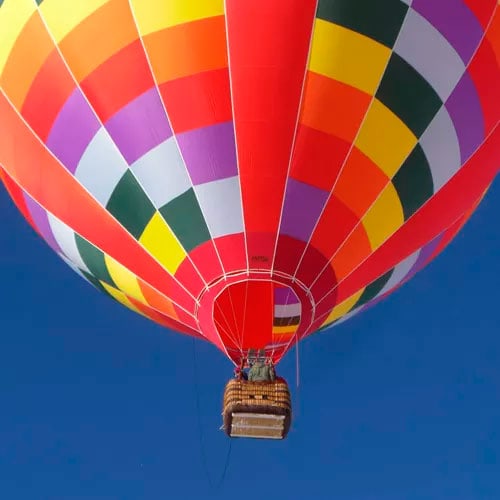 sunrise hot air balloon ride