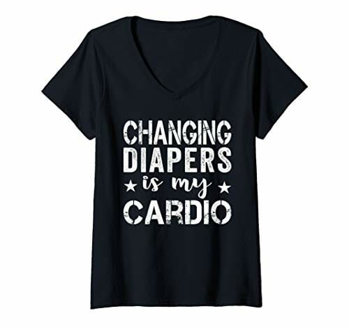 funny t shirt with a diapers quote