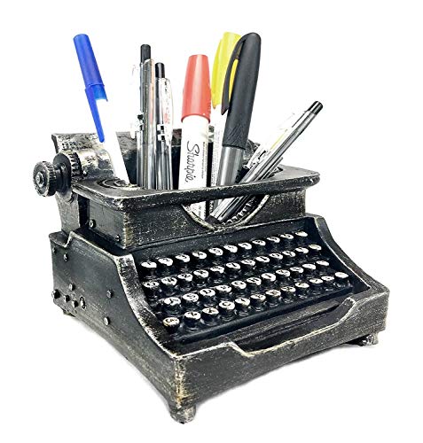 typewriter pen pencil holder cup