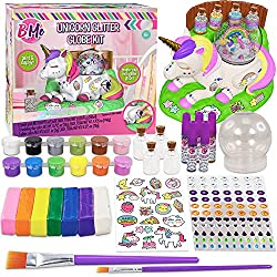 unicorn glitter globe kit