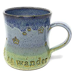 wander handmade pottery mug