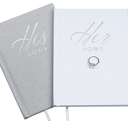 wedding vow book keepsakes