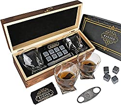 whiskey glass set gift box
