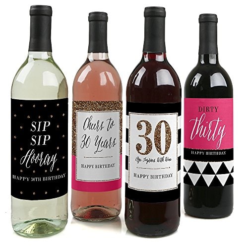 wine bottle label stickers