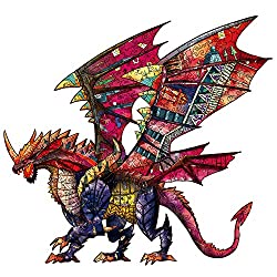 wooden dragon puzzles