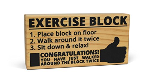wooden exercise block