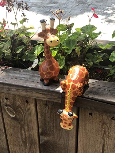 wooden giraffe set