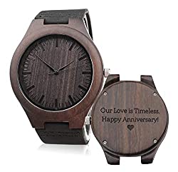 wooden watch